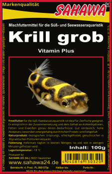 Krill grob, 100 g