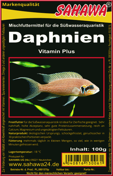 Daphnien, 100 g