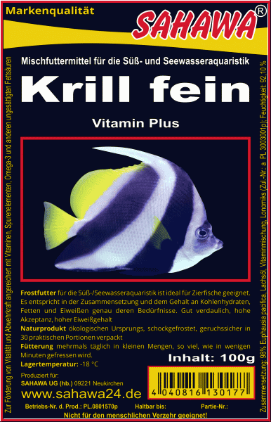 Krill fein, 100 g
