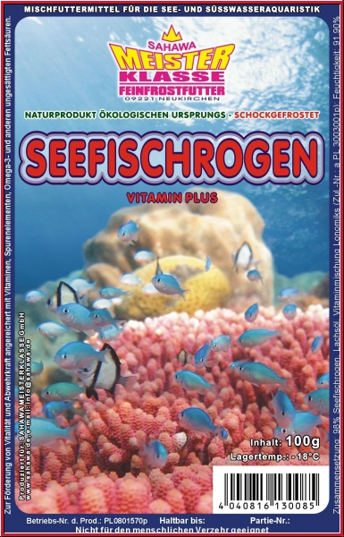Fischeier (Seefischrogen), 100 g